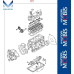 mobis gasket kit engine d4da diesel hyundai kia 1998-20